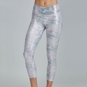 Pink Glamo / High Waist Barre 7/8 Legging